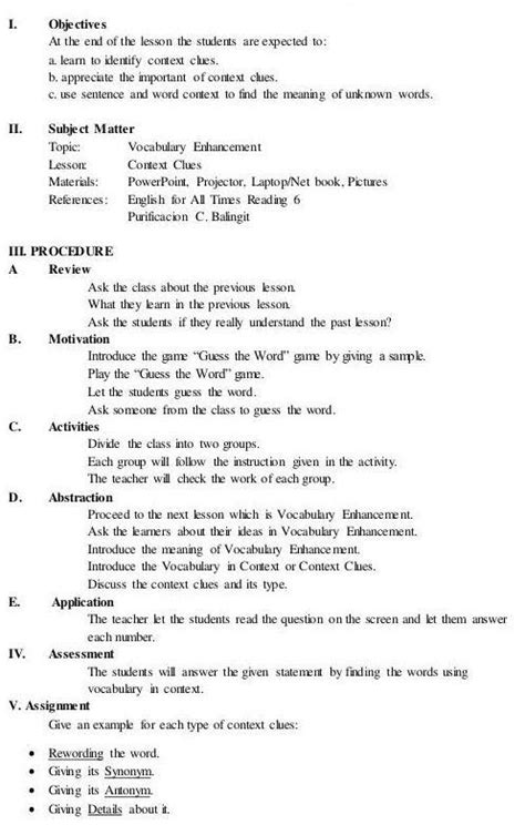 lesson plan ph 4as|Lesson Planner PH.